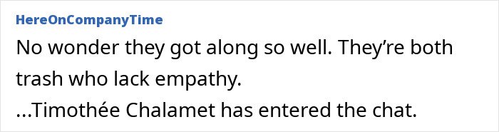 Screenshot of a social media comment criticizing Travis Scott and Kylie Jenner&rsquo;s kids birthday party theme as appalling.