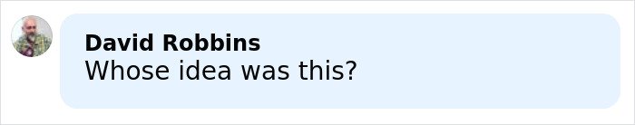 Comment by David Robbins in a social media post questioning the idea involving hyaluronic acid injection amid Olympic controversy.