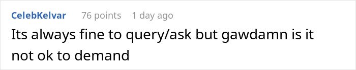 Screenshot of a Reddit comment discussing the situation where a guy refuses to pay for a hotel to help his roommate.