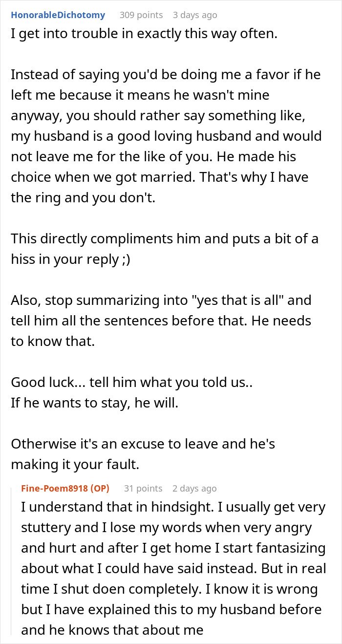Woman vents about husband leaving her, expressing trust and lack of jealousy in a heartfelt online discussion.