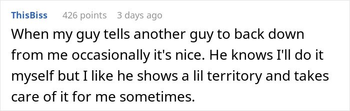 Screenshot of a woman venting about her husband leaving her because she trusts him and doesn’t get jealous in an online post.