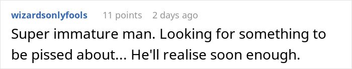 Comment on a Reddit post where a woman vents about her husband leaving her due to her trust and lack of jealousy.