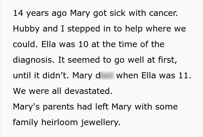 Text excerpt about teen ensuring stepmom is miserable on wedding day for erasing late mom’s memory.