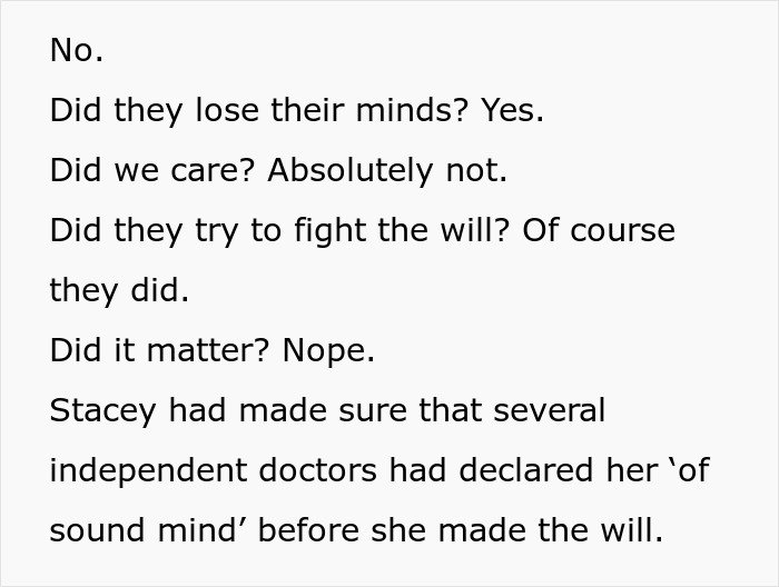 Text excerpt discussing a teen ensuring stepmom is miserable on her wedding day by protecting late mom’s memory.