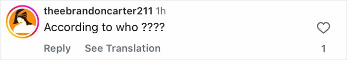 Screenshot of a social media comment questioning the concept of the perfect man and woman across generations.