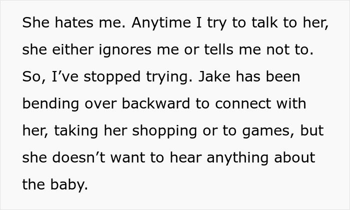 Text excerpt about a man’s marriage struggles after discovering he has a 12-year-old daughter he was unaware of.