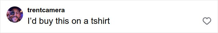 Comment from user trentcamera with profile photo, saying they would buy this on a tshirt, highlighting Joe Exotic's post about Epstein files breaking the internet.