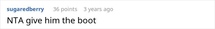 Comment on a forum post discussing a woman kicking out her late husband's brother and his kids for wearing his clothes and using his belongings.