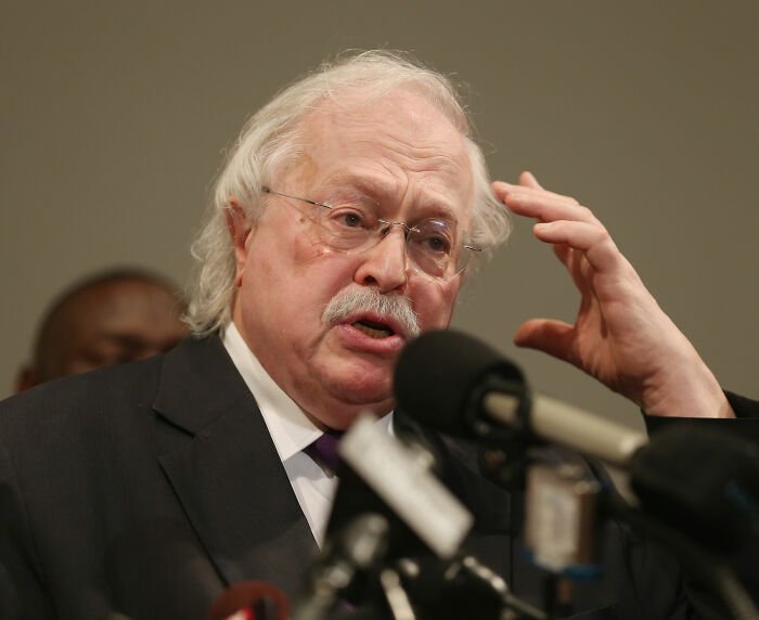 Doctor at Jeffrey Epstein's post mortem speaking at press conference, making a jolting claim about his passing.