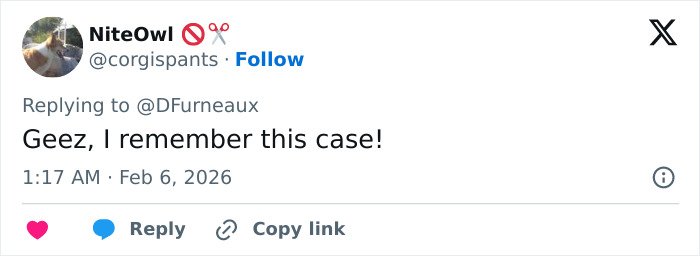Screenshot of a Twitter reply discussing the viral post comparing Ghislaine Maxwell to Madeleine McCann abductor sketch.