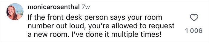 Screenshot of a social media comment by a woman sharing safety tips for women from a former FBI agent.