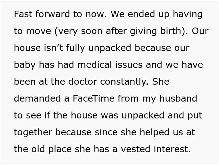 Excerpt describing new parents facing medical challenges and in-laws threatening CPS over home conditions.