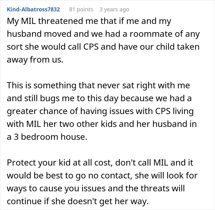 In-laws threaten to call CPS after declaring new parents’ home unsafe, causing family conflict and child custody fears.