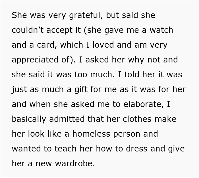 Man feels embarrassed by girlfriend’s style and brings up her childhood trauma during a difficult conversation.