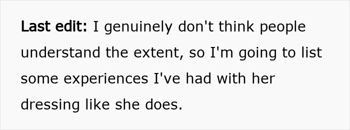 Text excerpt discussing a man's feelings of embarrassment linked to his girlfriend’s style and childhood trauma.