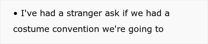Text snippet showing a person sharing an experience of embarrassment related to a girlfriend’s style and childhood trauma.