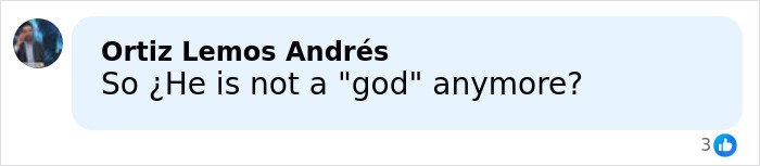 Screenshot of a Facebook comment by Ortiz Lemos Andr&eacute;s reacting to Ilia Malinin&rsquo;s hot-mic Olympic moment going viral.