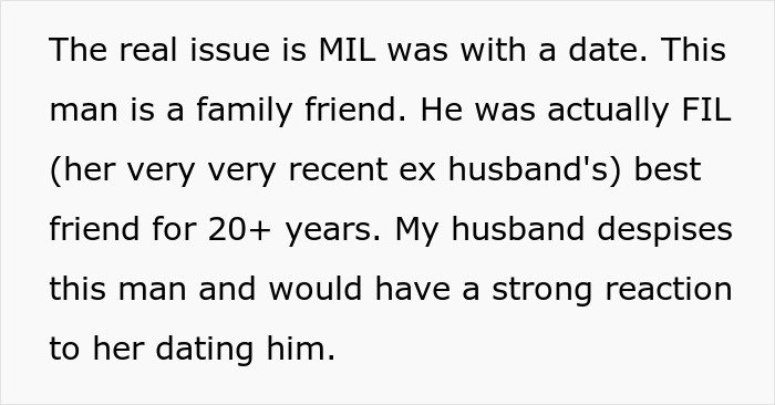 Nurse stressed over finding MIL on secret date, unable to share due to HIPAA regulations and family tensions.