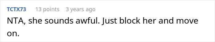 Screenshot of an online comment discussing a stressful situation related to a nurse finding MIL on a secret date and HIPAA concerns.