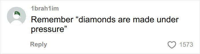 Screenshot of a social media comment referencing pressure, linked to concern after fans spot troubling posts in Olympic star Ilia Malinin&rsquo;s profile.