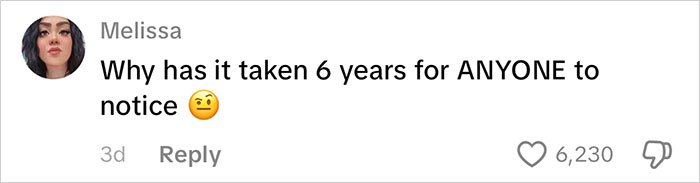 Comment by Melissa questioning why it took 6 years for anyone to notice Frida Mom's inappropriate marketing.