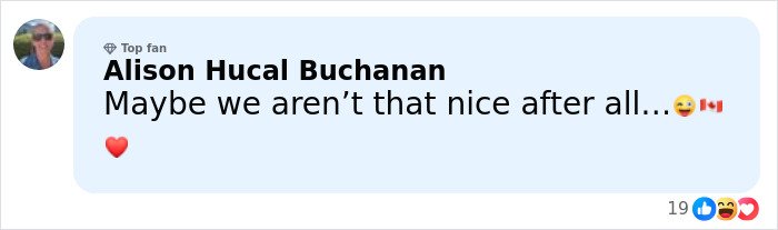 Comment by Alison Hucal Buchanan reacting to Olympics make major change after Canada was accused of cheating by multiple countries.