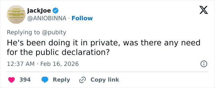 Screenshot of a Twitter reply questioning the public declaration of Kunal Nayyar’s GoFundMe campaign.