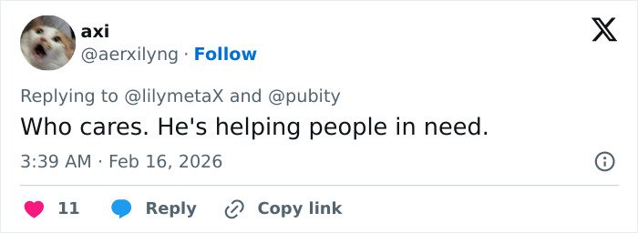 Tweet by user axi showing support for 'The Big Bang Theory' star Kunal Nayyar’s GoFundMe, highlighting mixed public response.