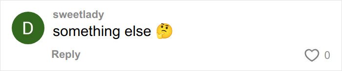 Comment on a social media post by user sweetlady discussing Kelly Osbourne’s latest look and public reaction.