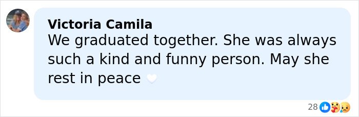 Comment on social media expressing condolences after young woman loses her life hiking New York's highest peak with her dog.