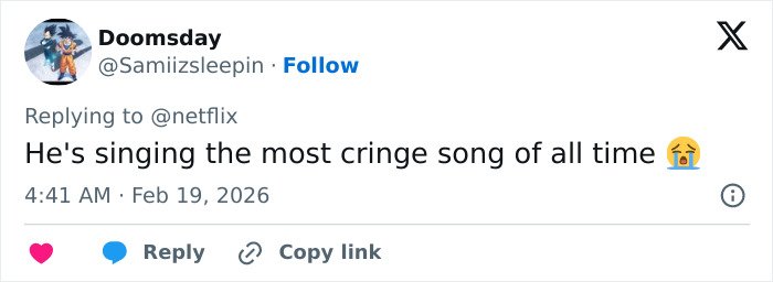 Screenshot of a social media reply expressing disbelief and emotion related to a pathological liar claim about a toddler son.