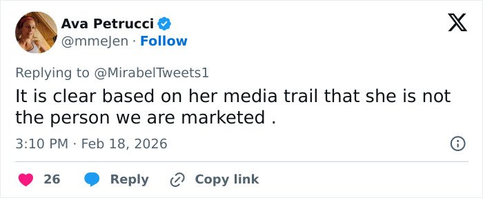 Ava Petrucci tweeting about Erika Kirk's alleged Epstein link and the viral conspiracy theories online.