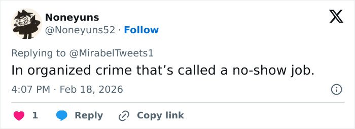 Tweet from Noneyuns replying to a discussion about Erika Kirk's alleged Epstein link and related conspiracy theories.