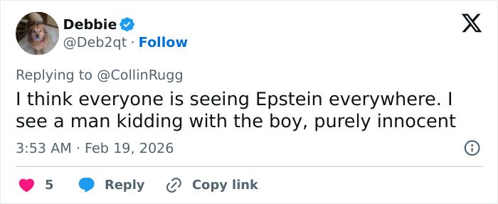 Tweet from user Debbie discussing public reactions related to NASCAR driver and Michael Jordan&rsquo;s interaction with his son.
