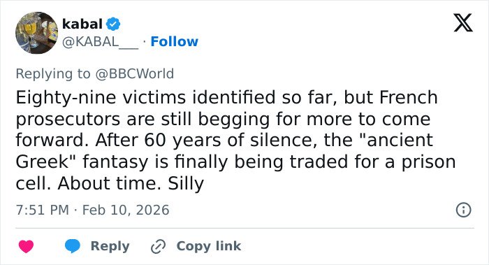 Tweet discussing a teacher known for helping under-privileged students accused of crimes against multiple victims.