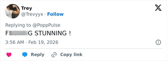 Trey’s explosive reaction on Twitter to Nicki Minaj’s dramatic new look, expressing awe and excitement.