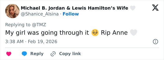 Social media reaction expressing grief over Anne Burrell’s tragic passing with devastating alleged police report details.