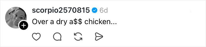 Screenshot of a social media comment with a profile picture and text about a controversial incident involving a teacher jailed.