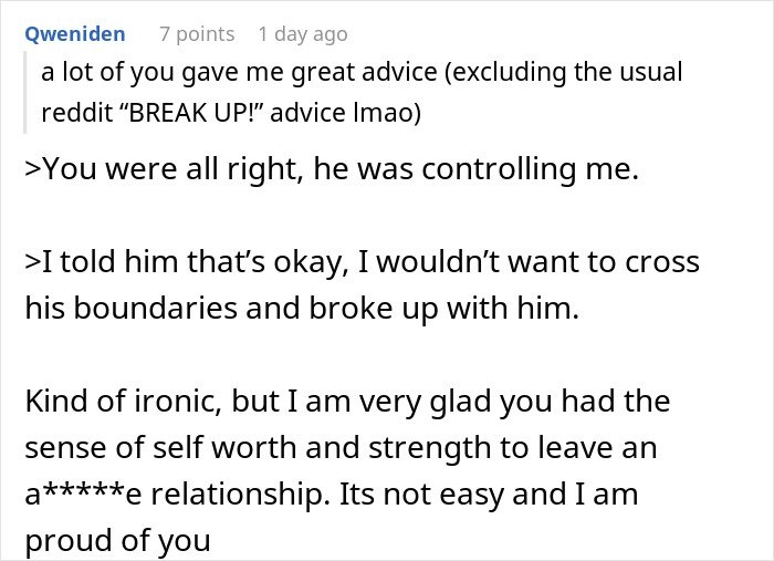 Reddit user shares experience of controlling boyfriend unable to handle girlfriend&rsquo;s maid of honor duties at wedding.