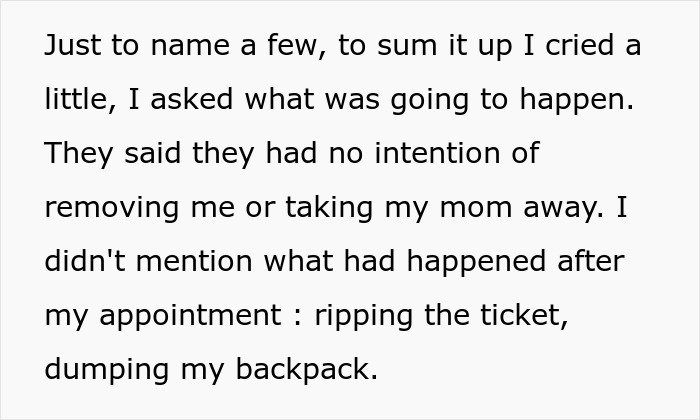 Teen regrets being honest with her therapist as her mom faces trouble with CPS after difficult family events.