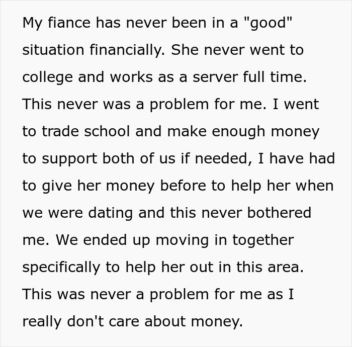 Man calls off wedding after discovering fiancée’s financial secrets despite supporting her during their relationship.