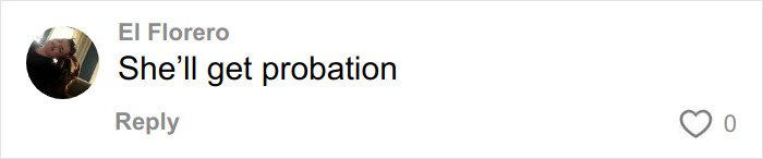 Comment from user El Florero expressing opinion about probation for school employee caught in disturbing act during confession.