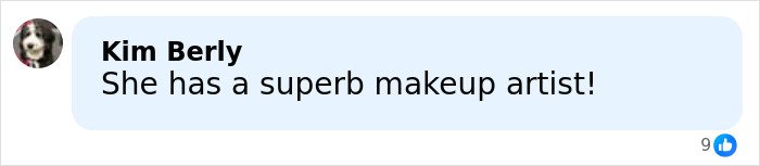 Comment on social media praising Taylor Swift's makeup artist in response to her makeup-free behind-the-scenes video.