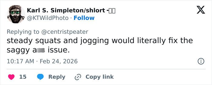 Screenshot of a Twitter reply discussing Selena Gomez's latest swimsuit snaps and an odd detail noticed by fans.