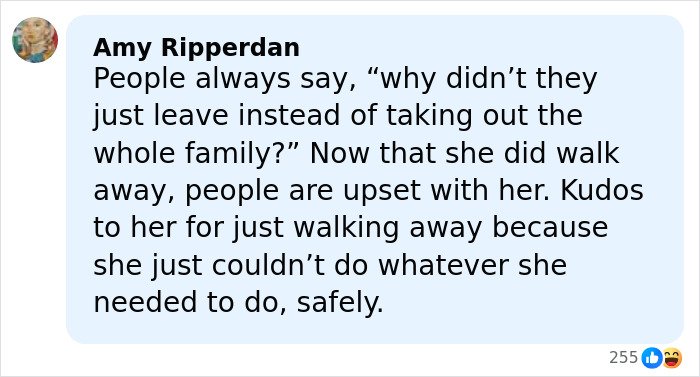 Screenshot of a social media comment discussing a North Carolina mom of three who disappeared 24 years ago.