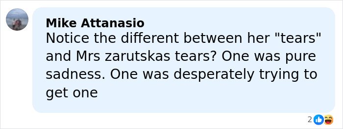 Comment by Mike Attanasio discussing differences in emotional reactions, related to Erika Kirk going viral after Trump mentioned her.