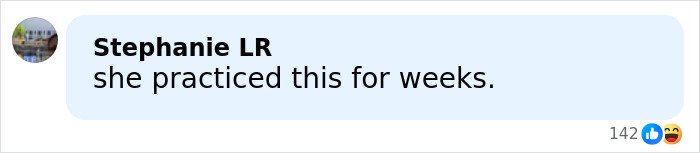 Screenshot of a social media comment about Erika Kirk going viral after people noticed her reaction during Trump's State of the Union mention.