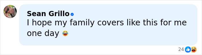Screenshot of a humorous Facebook comment reacting to Stephen Hawking's family's explanation for raunchy Epstein files photos.