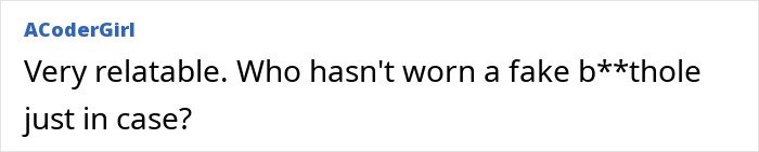 Text comment about Amanda Seyfried revealing details of a bizarre prosthetic worn for a graphic scene in her recent film.