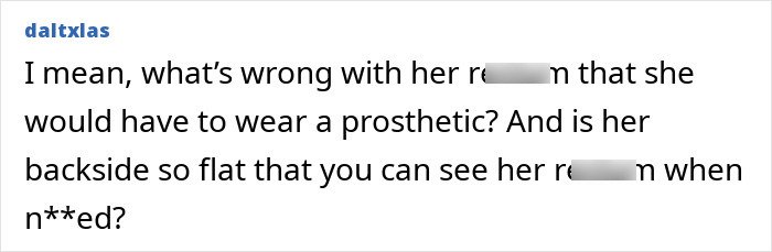 Amanda Seyfried discussing the bizarre prosthetic she wore for a graphic scene in her recent film.